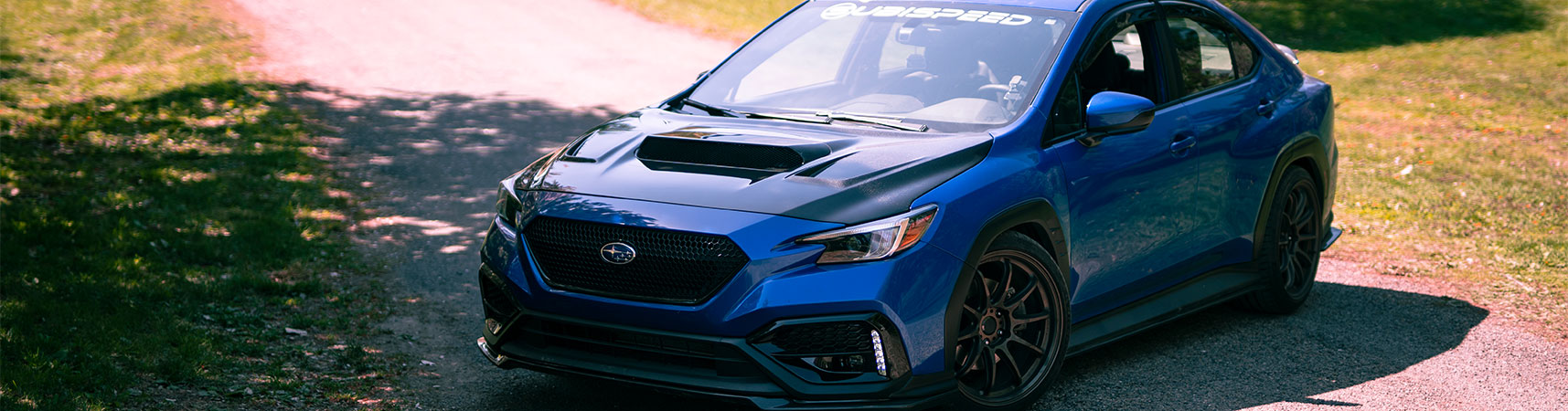 Blue Subaru