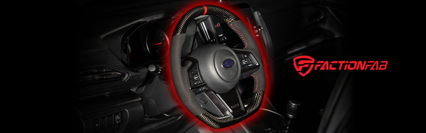 Faction Fab Steering Wheel Options 2022+ WRX
