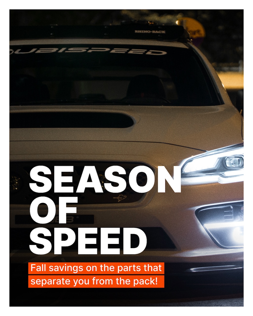 Subispeed Fall Sale 2025